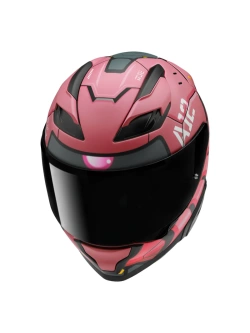 Kask integralny HJC F71 Zaku Bandai Namco różowo-czarny