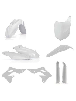 Pełny zestaw plastików Acerbis Kawasaki KX 250 F [13-16] biały