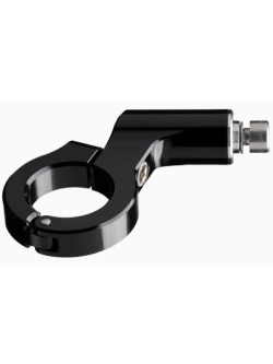 Lusterko motocyklowe uniwersalne Motogadget Mo.view Classic Pivot aluminiowe, czarne [długość ramienia: 110 mm] [kompatybilne z kierownicami: 1 cal]