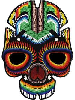 Tankpad Uniwersalny Onedesign Czaszka kolorowa