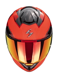 Kask integralny Scorpion EXO-530 AIR Clip czerwono-czarny