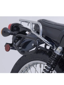 Zestaw sakw bocznych Legend Gear LC2 ze stelażami SW-Motech Kawasaki W 230 (24-) czarno-brązowe [poj.: 2 x 13,5 L]