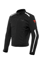 Kurtka motocyklowa tekstylna Dainese Hydraflux 2 Air D-Dry czarno-biała