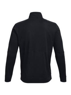 Bluza męska rozpinana UNDER ARMOUR Pique Track Jacket czarna