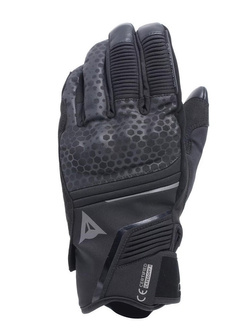 Rękawice motocyklowe tekstylne Dainese Tempest 2 D-Dry® Short czarne
