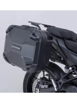 Zestaw: kufry boczne DUSC M + stelaże PRO SW-Motech Yamaha Tracer 7/ GT (RM55, RM56) (25-) [poj.: 2 x 33 l]