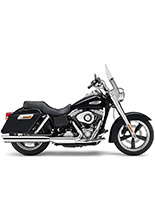 Tłumik motocyklowy Cobra 4" Slip-On do modeli Harley Davidson Dyna Switchback (12-16)