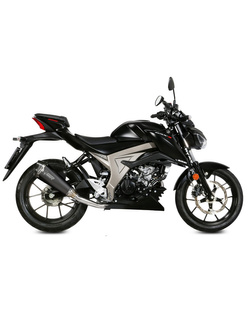 Pełny układ wydechowy (Delta Race) MIVV do Suzuki GSX-R 125 / GSX-S 125 (17-20) czarny