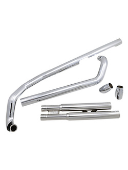 Pełny układ wydechowy Cobra Speedster Slashdown do modeli Yamaha Drag Star XVS 1100 (99-02), Drag Star Classic XVS 1100 A (00-07)