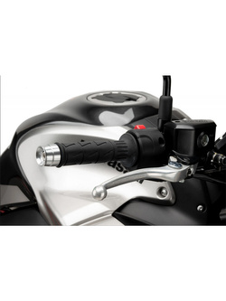 Końcówki kierownicy PUIG Speed Kawasaki (wybrane modele) srebrne