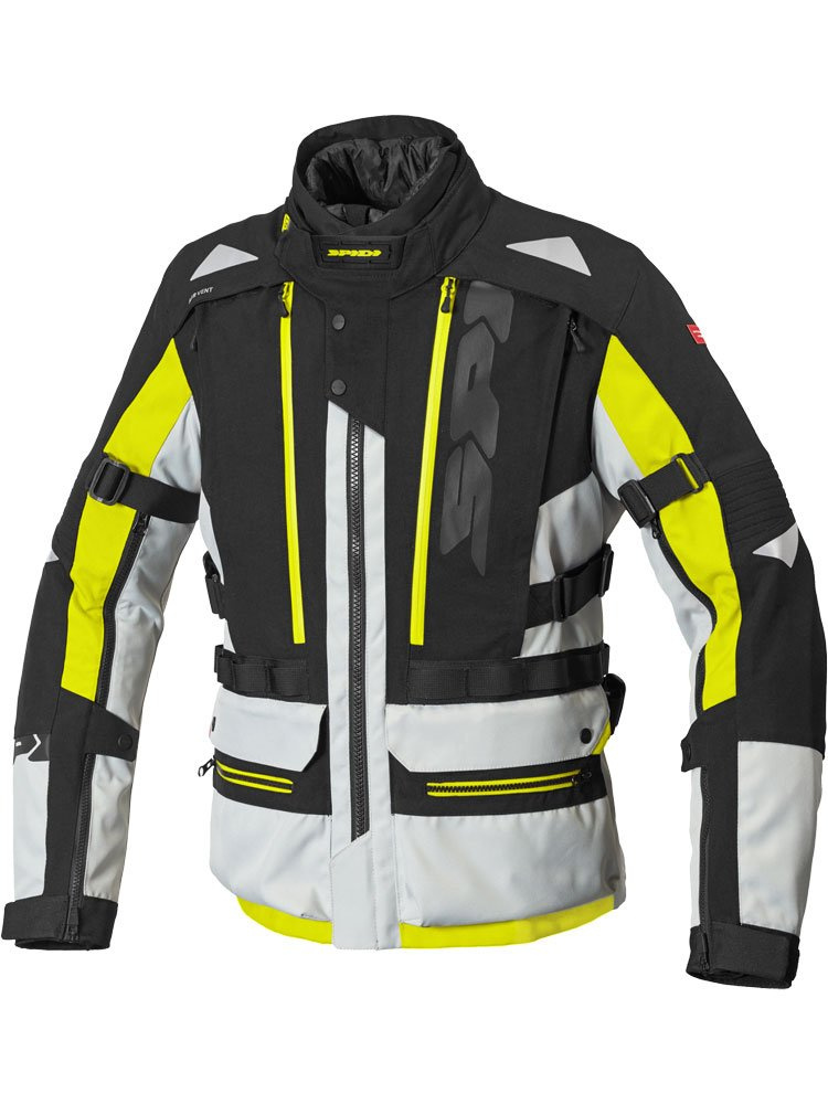 Kurtka motocyklowa tekstylna Spidi Allroad czarna-fluo