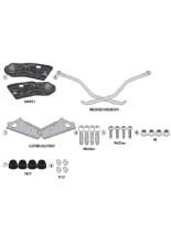 Stelaż pod sakwy motocyklowe Kappa Remove-X Triumph Trident 660 (21-25)