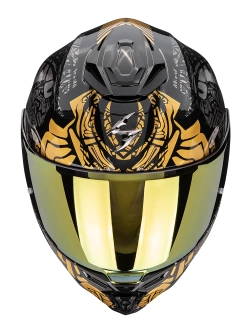 Kask integralny Scorpion EXO-1500 AIR Apus czarno-szaro-złoty