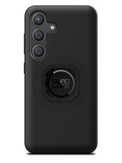 Zestaw rowerowy: etui na telefon Samsung Galaxy S24+ + mocowanie Quad Lock