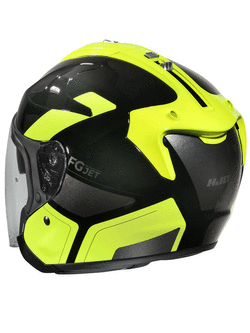 Kask otwarty HJC FG-JET Epen czarno-żółty
