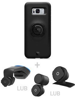 Zestaw do samochodu: etui na telefon Samsung Galaxy S8+ + mocowanie Quad Lock