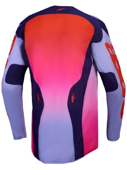 Bluza cross Alpinestars MX Racer Air Hunt fioletowo-różowa