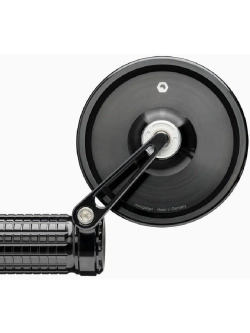 Lusterko motocyklowe uniwersalne Motogadget Mo.view Classic Flip aluminiowe, czarne [długość ramienia: 72 mm]