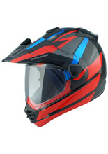 Kask adventure Arai Tour-X5 Honda Africa Twin czerwony
