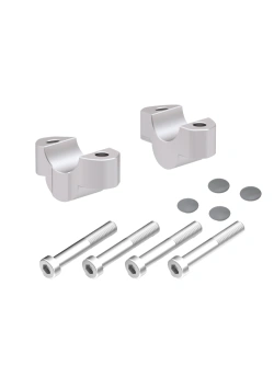 Podwyższenie kierownicy Hepco&Becker Suzuki GSX-S 1000 GT/Travel (22-24) [20 mm w górę] srebrne