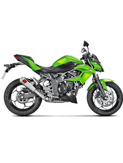 Tłumik motocyklowy Akrapović do Kawasaki Ninja 125/ Z125 (19-24), Ninja 250 SL/ Z250 SL (15-17) [Slip-On Line, Titanium]