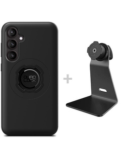 Zestaw na biurko: etui MAG na telefon Samsung Galaxy S23 FE (magnetyczne) + uchwyt Quad Lock