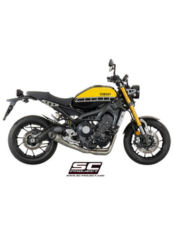 Pełny system 3-1 SC-Project Conical Stainless Steel + Carbon - Yamaha MT-09 [14-16]