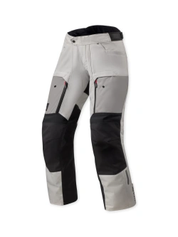 Spodnie motocyklowe damskie tekstylne REV’IT! Outback 5 H2O szaro-czarne