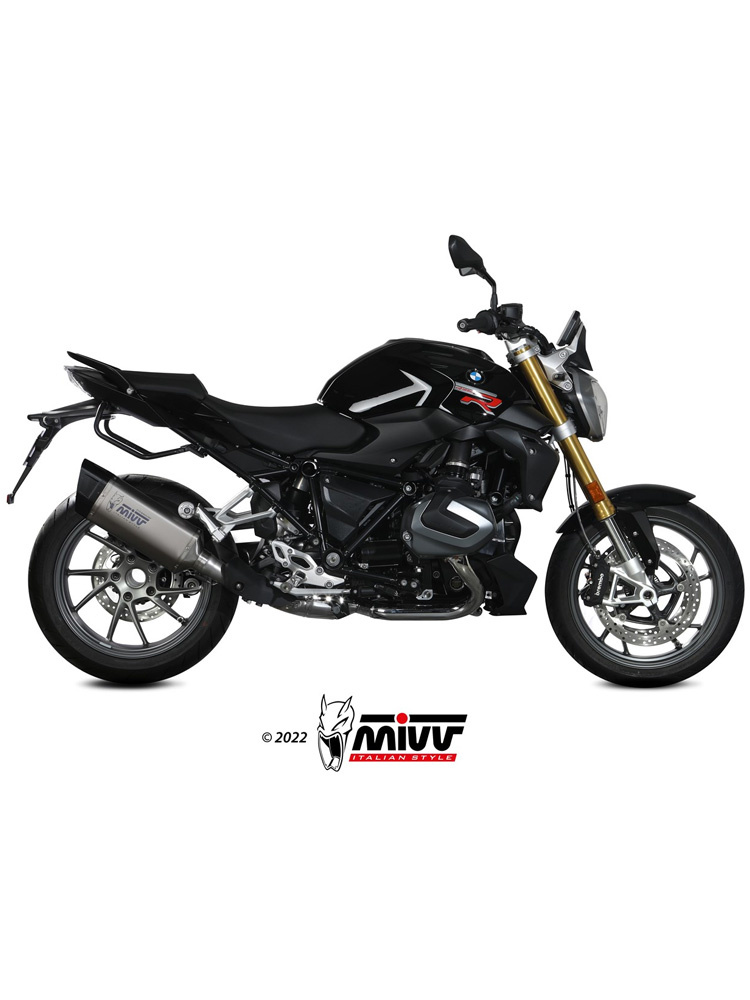 Tłumik motocyklowy Slip-On (SR-1) MIVV do BMW R 1250 R / RS (21-) titanium