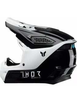 Kask enduro Thor Fleet Storm czarno-biały