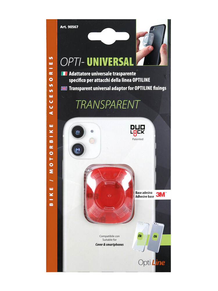 Adapter uniwersalny Lampa Opti przeźroczysty