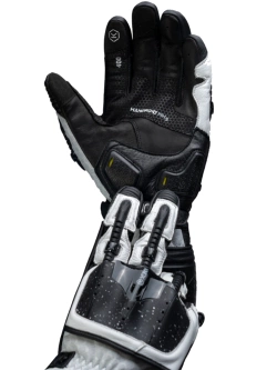 Rękawice motocyklowe Knox Handroid MK5 czarno-białe