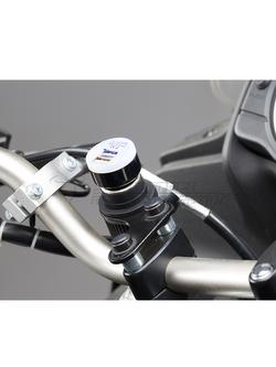 Podwójny port USB SW-MOTECH wpinany do gniazda zapalniczki [2.000 mA; 12 V]