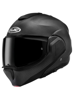 Kask szczękowy HJC F100 Carbon czarny matowy