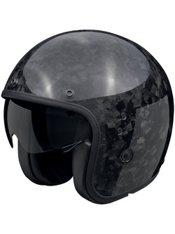 Kask otwarty Scorpion Belfast Evo Onyx Carbon czarny