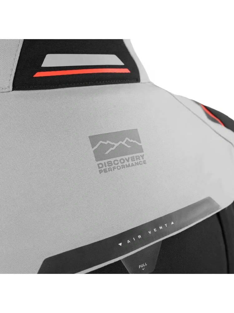 Kurtka motocyklowa tekstylna Shima Hero 3.0 G2 szaro-czerwona