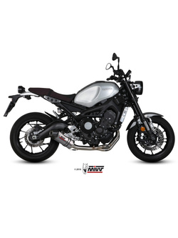 Pełny układ wydechowy (Oval) MIVV do Yamaha XSR 900 (16-20) titanium