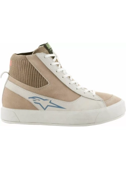 Buty motocyklowe damskie Alpinestars Stella Stated Podium brązowo-szare