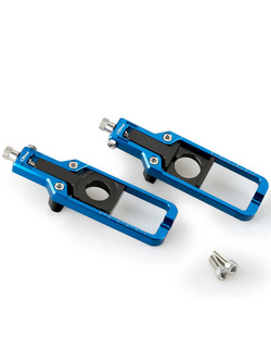 Napinacze łańcucha PUIG Suzuki GSX-S1000 (15-)/ GSX-S1000GX/Sport/Touring (24-) niebieskie