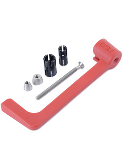 Osłona dźwigni hamulca R&G Ducati, Triumph, Suzuki (wybrane modele) czerwona