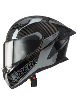 Kask integralny Caberg Drift Evo II Carbon Nova szaro-czarny