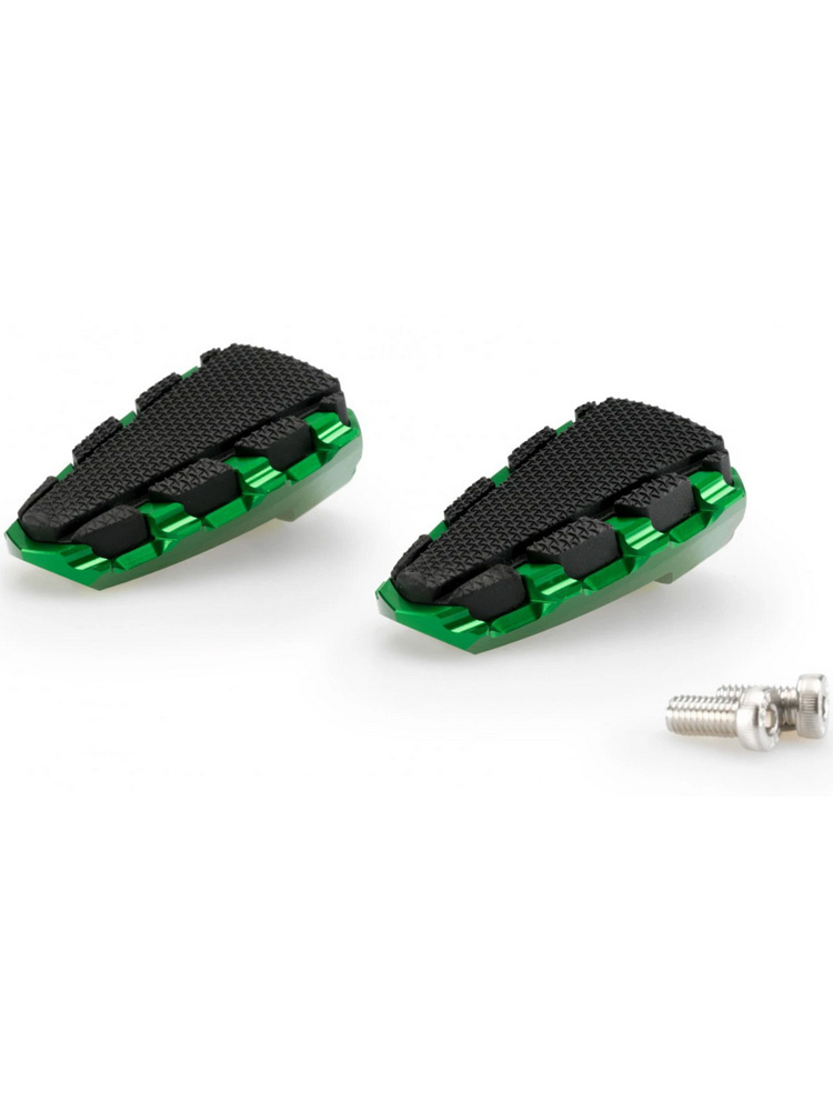 Podnóżki PUIG Trail 2.0 zielone