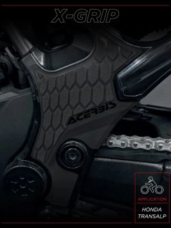 Osłony ramy Acerbis X-Grip Honda Transalp XL750 (23-) czarne