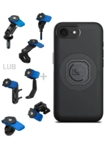 Zestaw na motocykl: etui MAG na telefon iPhone 16e (magnetyczne) + mocowanie Quad Lock