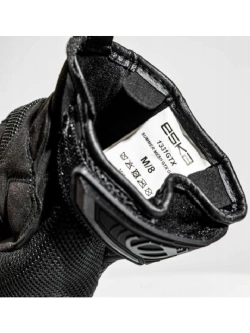 Rękawice motocyklowe ESKA Mesh GTX Summer krótkie, czarne
