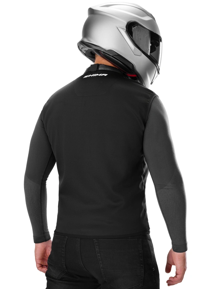 Kurtka motocyklowa tekstylna Shima Rush 3.0 czarno-fluo żółta