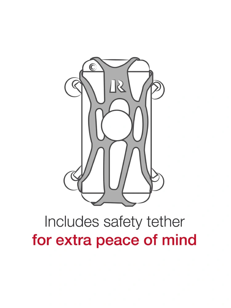 Uchwyt RAM X-Grip do dużych smartfonów z bazą montażową Tough-Strap