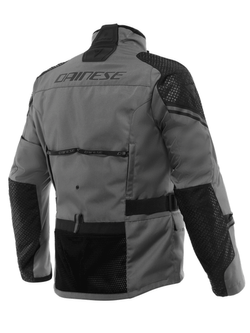 Kurtka motocyklowa tekstylna Dainese Ladakh 3L D-Dry szaro-czarna