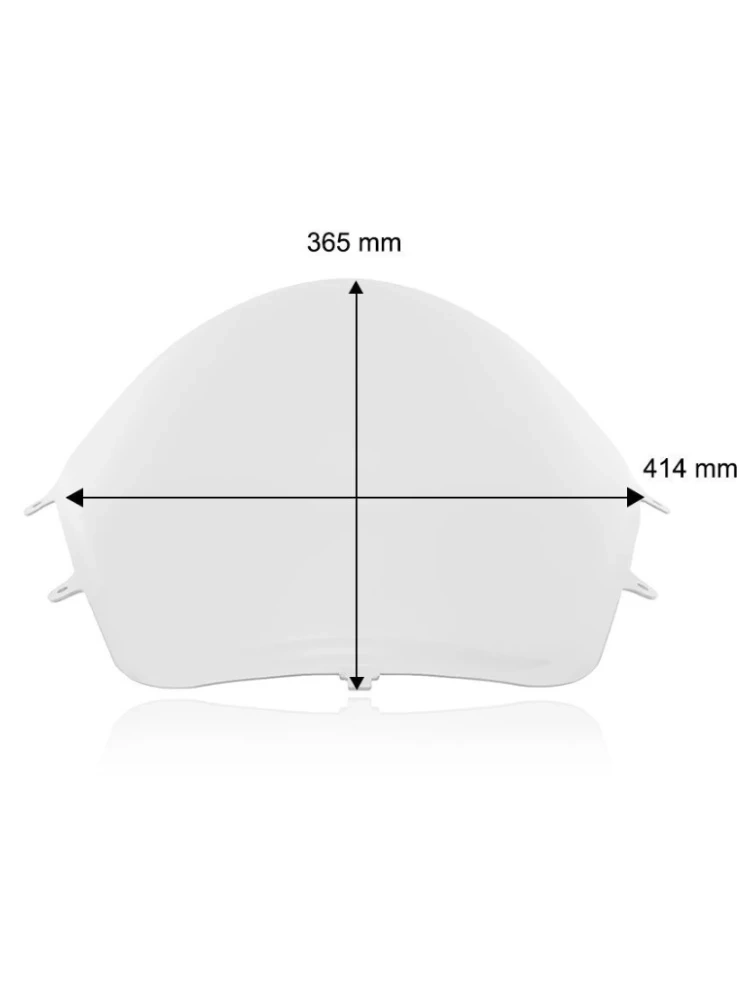 Szyba motocyklowa WRS Race Yamaha YZF-R9 (25-) przezroczysta