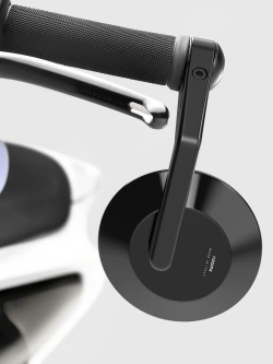 Lusterko motocyklowe Rizoma Eccentrico czarne